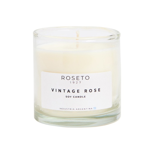 Vela Aromática Roseto Vintage Rose 250gr