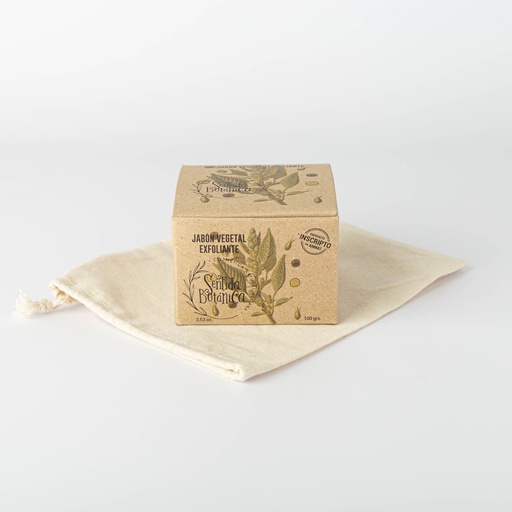 Jabón Vegetal Exfoliante Sentida Botánica