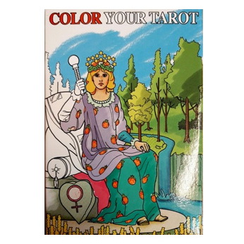 22 Tarot To Color, Barbara Moore (Libro + Cartas)
