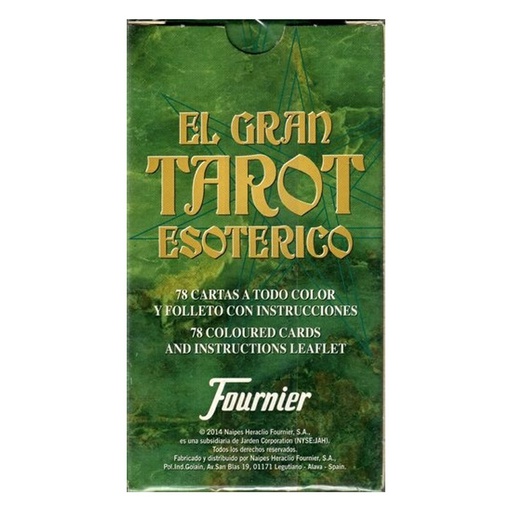 El Gran Tarot Esotérico, Fournier