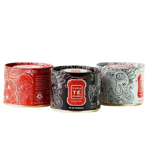 Latas de Té en Hebras, Cura Té Alma