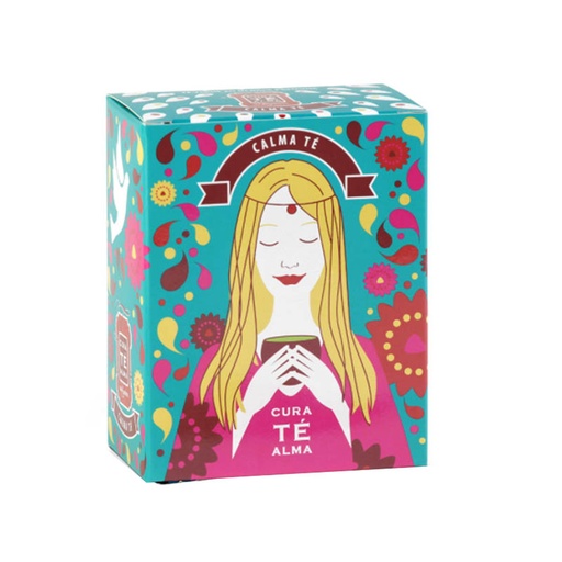 Caja de Té Verde en Hebras Premium Calma Te x50gr, Cura Té Alma