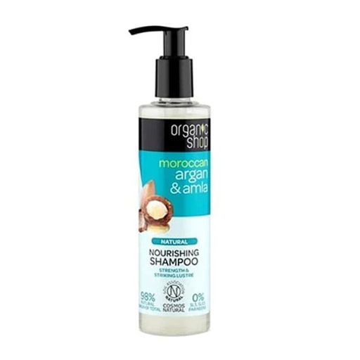 Shampoo Argán Marroquí y Amla Organic Shop x280ml