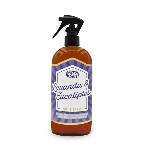 Perfumina Home Spray Aero Soft Lavanda y Eucaliptus 500ml