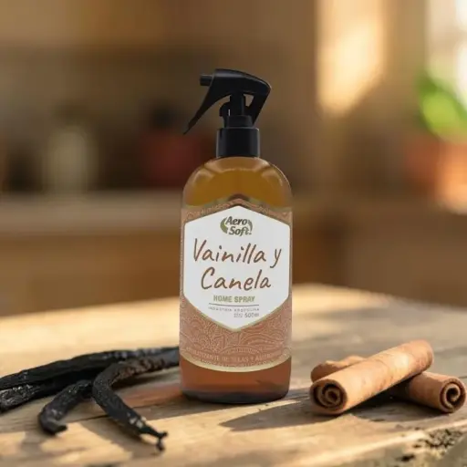 Perfumina Home Spray Aero Soft Vainilla y Canela 500ml
