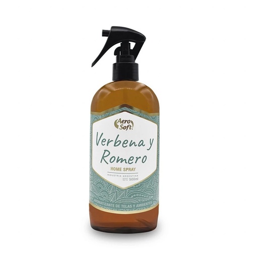 Perfumina Home Spray Aero Soft Verbena y Romero 500ml