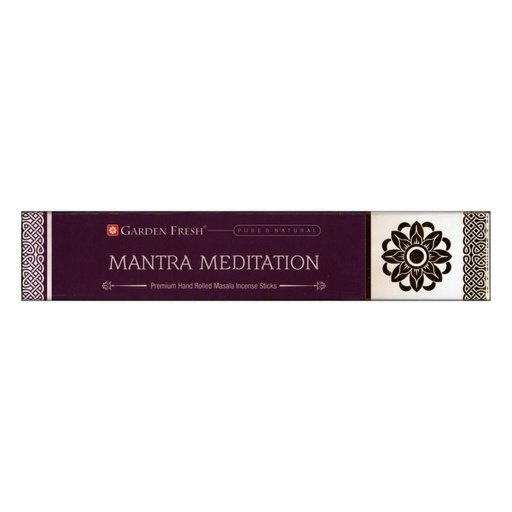 Sahumerio Mantra Meditation Garden Fresh x15gr