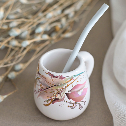 Mate Con Asa de Cerámica N°5
