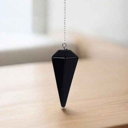 Péndulo Gema Obsidiana