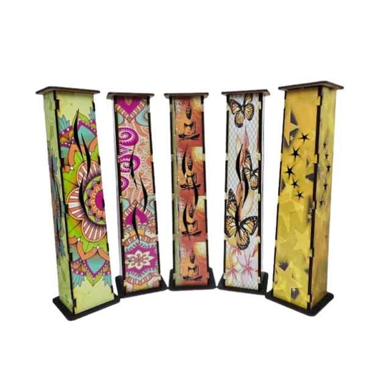 Porta Sahumerio Torre MDF Colores