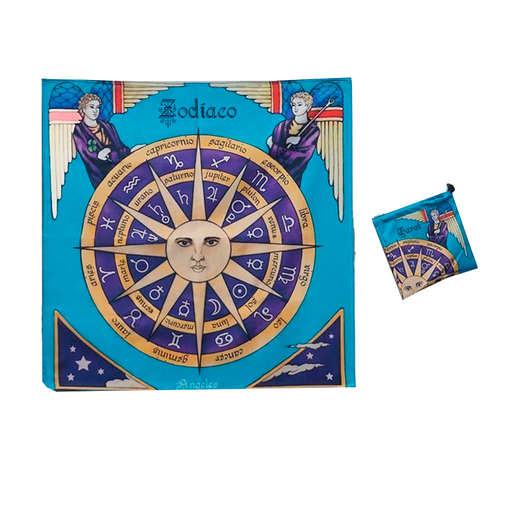 Paño de Tarot 70x70cm, Sol Angeles