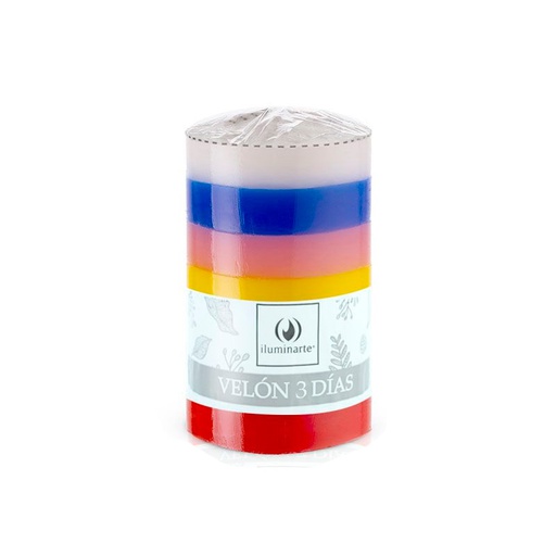 Velon 3 Días 7 Colores Iluminarte
