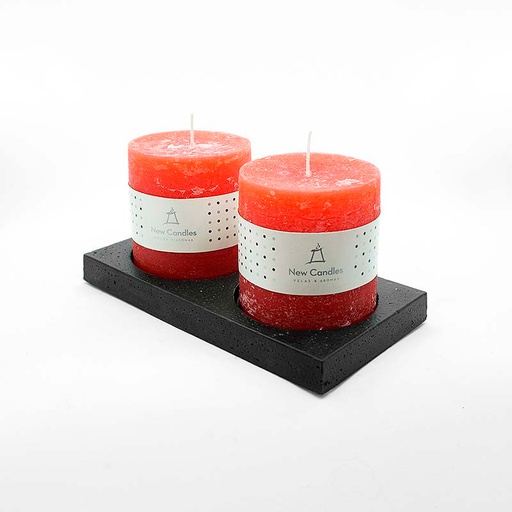 Vela Aromática Cilindro New Candles 5cm