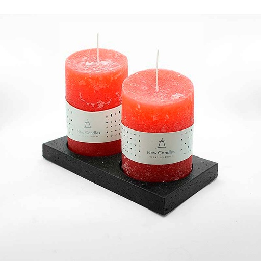 Vela Aromática Cilindro New Candles 10cm