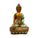 Buda Dorado con Base 25cm