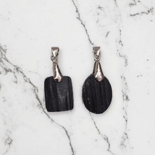 Dije Gema Turmalina Negra