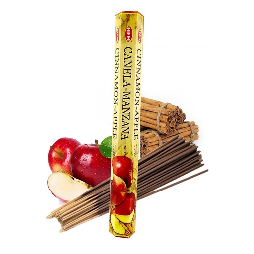Sahumerio Hem Canela Manzana x20u