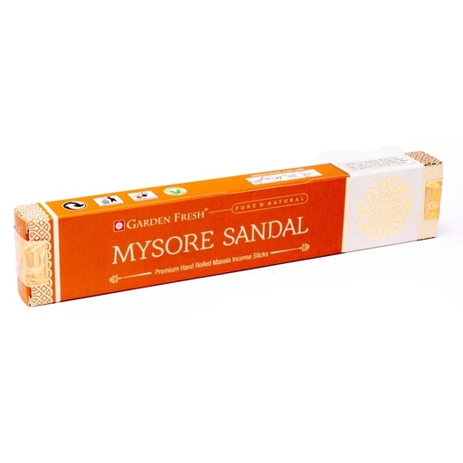 Sahumerio Mysore Sandal Garden Fresh x15gr