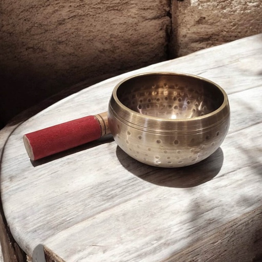 Cuenco Tibetano 10.5cm Dorado Laqueado