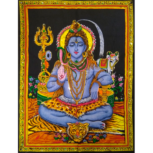 Tapiz India Shiva 110x75cm