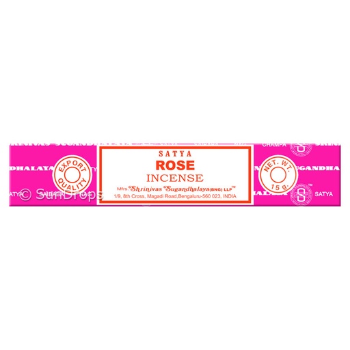 [rosa] Sahumerio Satya Rose x15g