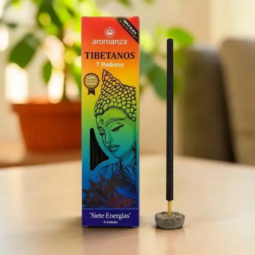 Sahumerios Aromanza Tibetanos 7 Poderes, Siete Energias