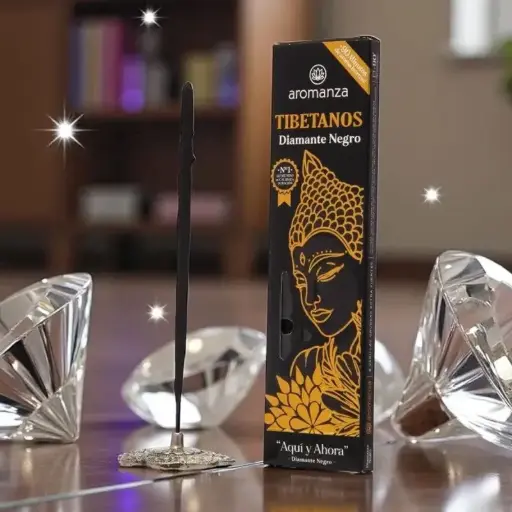Sahumerios Aromanza Tibetanos Diamante Negro, Aqui y Ahora