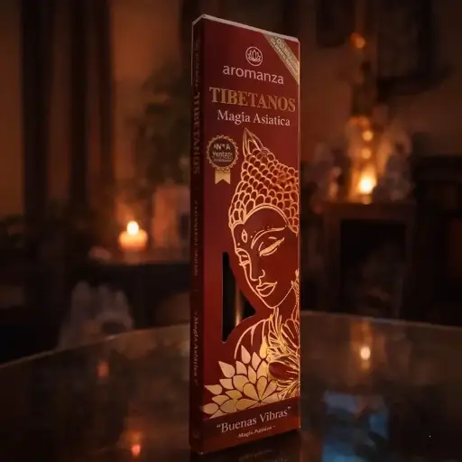 Sahumerios Aromanza Tibetanos Magia Asiatica, Buenas Vibras