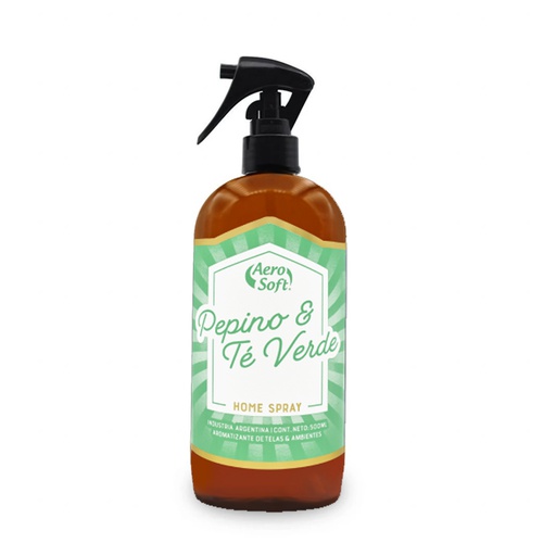 Home Spray Aero Soft Pepino y Te Verde 500ml