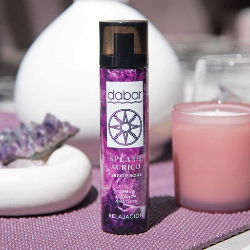Splash Aurico Frecuencial, Relajacion (Ormus, Lavanda, Amatista), Dabar x100ml