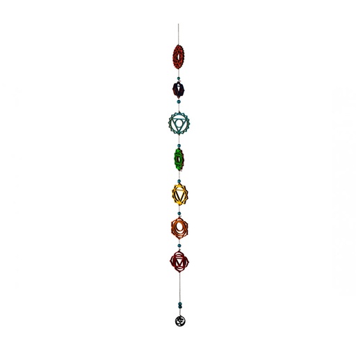 Tira 7 Chakras con Om 100cm