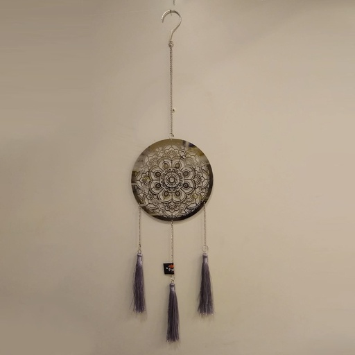 Movil Metal Mandala Espejado 70cm