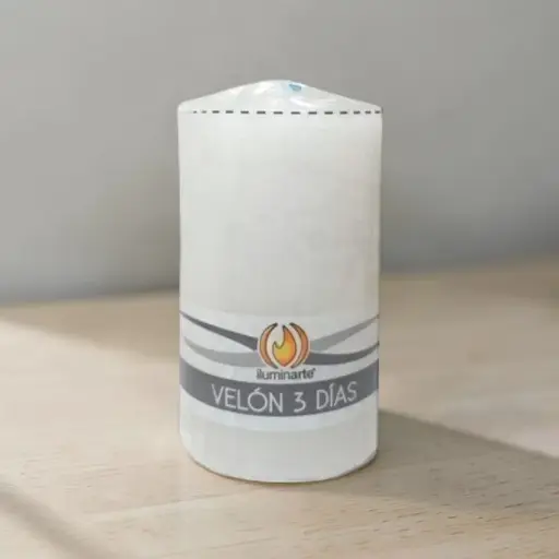 [7798081512071] Velon 3 Días Blanco Iluminarte
