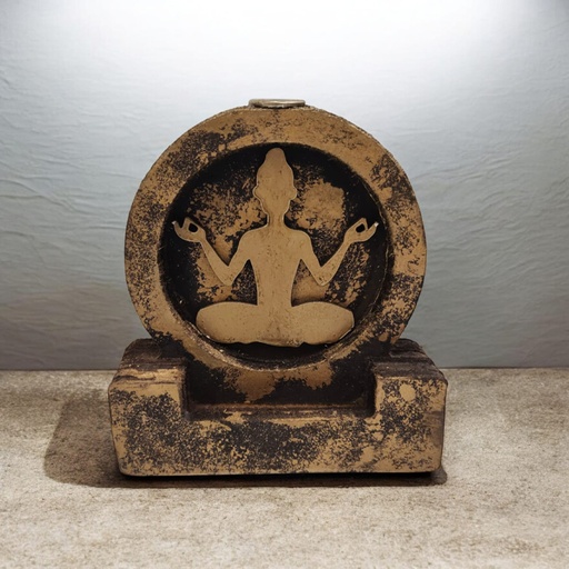 Cascada de Humo Redonda Buda Dorado