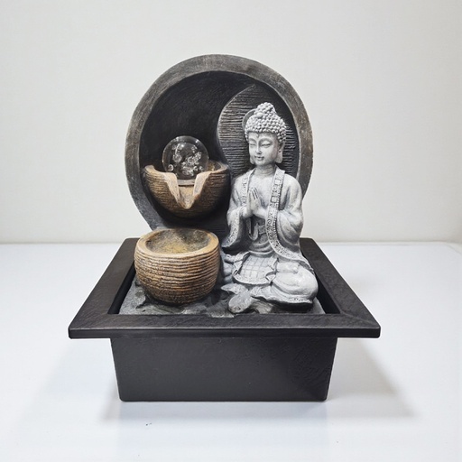 Fuente de Agua con Luz LED Mediana N°26