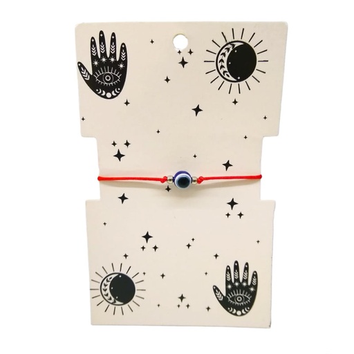 Pulsera Hilo Roja Ojo Turco