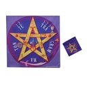 Paño de Tarot 70x70cm, Tetragramatron