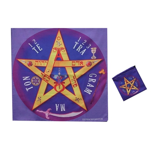 Paño de Tarot Tetragramatron