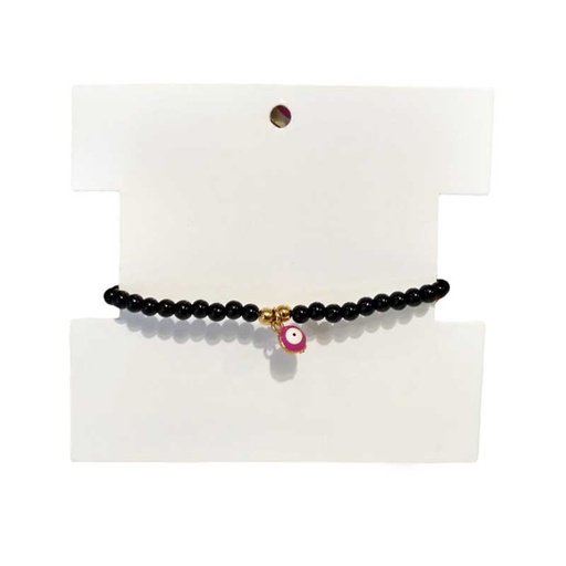 Pulsera Negra Ojo Turco