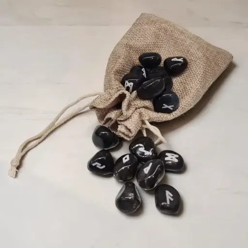 Runas Gema Onix Negro