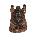 Buda Negro Decorativo 20cm