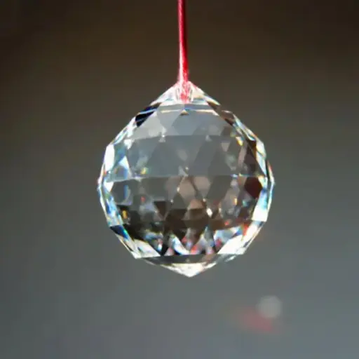 Esfera Facetada Mediana 3cm