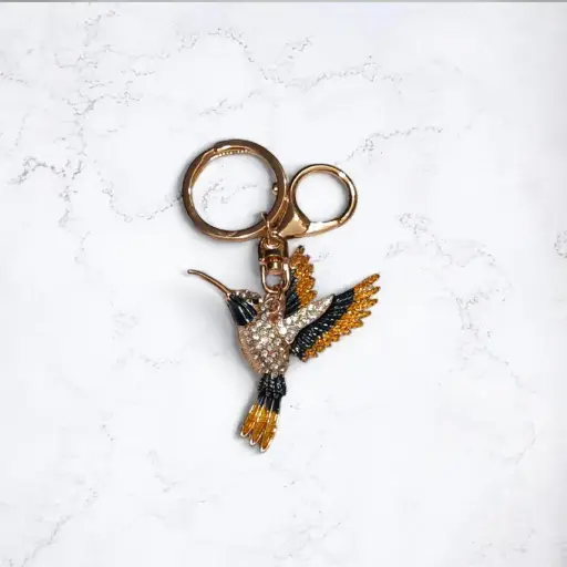 Llavero Colibri Colores Varios 