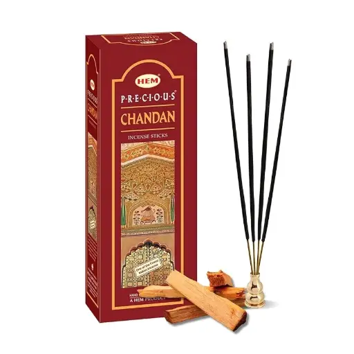 Sahumerio Long Hem Chandan x10u