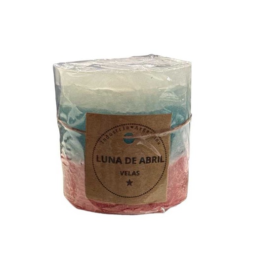 Vela Aromatica Luna de Abril Agus Grande 7x7cm