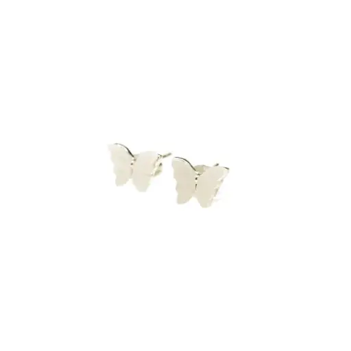 Aros Mariposa Nacar