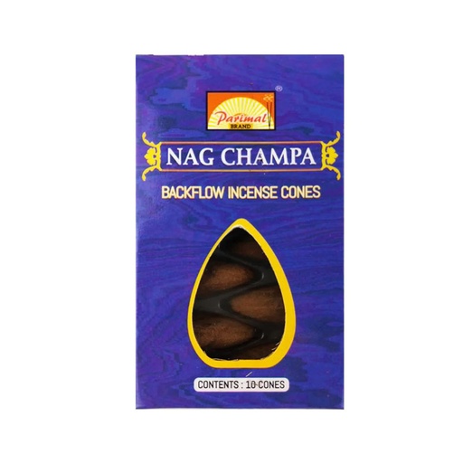 Conos para Cascada de Humo Parimal Nag Champa