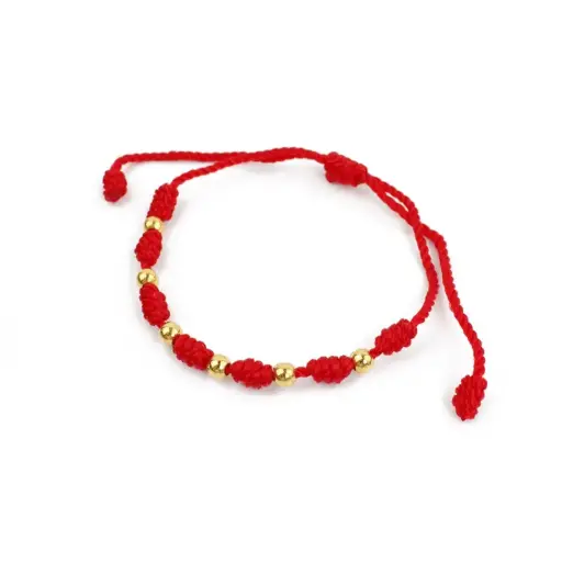 Pulsera Hilo Dots Denario