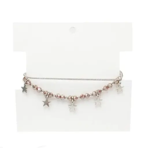 Pulsera Trendy Multicharms de Cadena Galaxy Stars