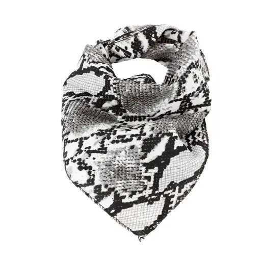 Pañuelo Snake Camel 70x70cm